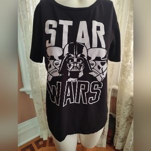 Star Wars Black Tee Shirt women's large